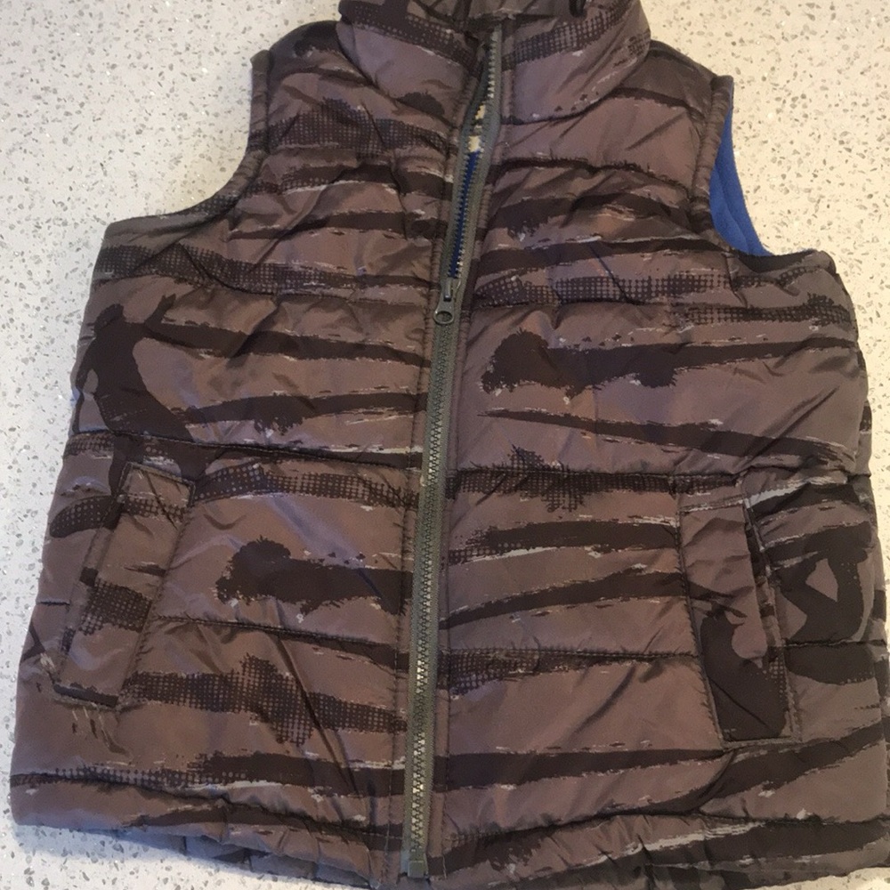 Old Navy Grey and Black Kids Vest
